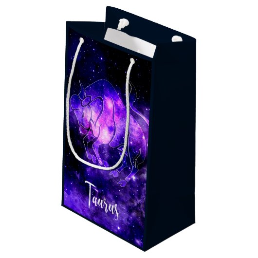 Petit Sac Cadeau Zodiaque : Taurus (Dos Angle)