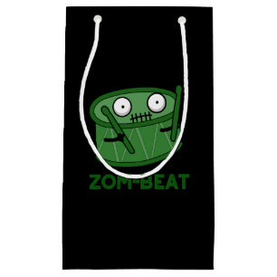 Petit Sac Cadeau Zom beat Funny Halloween Zombie Drum Pun Dark BG