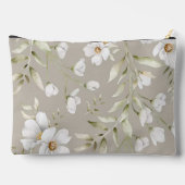 Petit sac de cosmétiques à impression de magnolia (Verso)