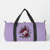 Petit Sac de Sport Bouquet de Violettes (Recto)