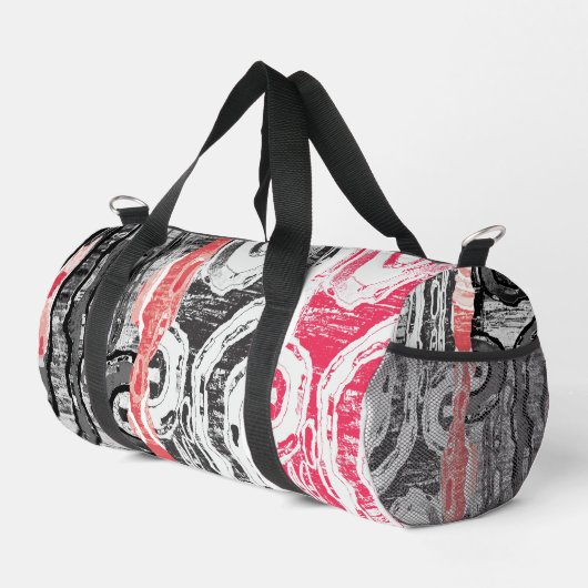Petit sac de sport – Terre abstraite (Coin droit)