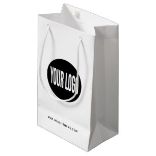 Petit sac en papier personnalisé pour achats avec