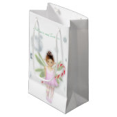 Petit sac féerique de cadeau de Noël (Devant Angle)