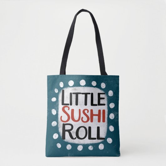 Petit Sac fourre-tout de rouleaux de sushi (Devant)