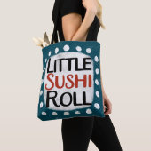 Petit Sac fourre-tout de rouleaux de sushi (De près)