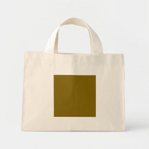 Petit sac fourre-tout en toile avec carré vert oli