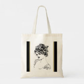 Petit Sac fourre-tout Lady Art Nouveau (Dos)