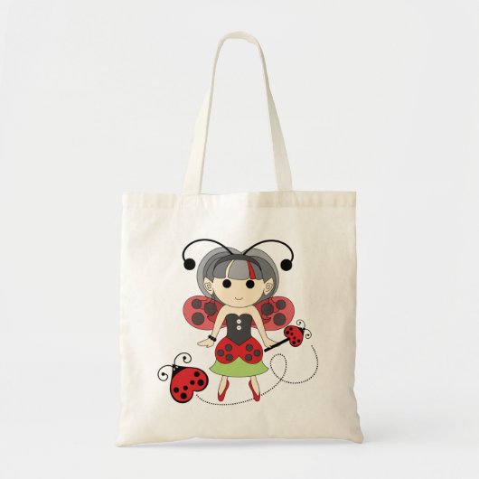 Petit sac fourre-tout mignon à Mlle Ladybug Madame (Devant)