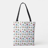 Petit Sac fourre-tout Tracteurs, Blanc (Dos)