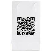 Petit sac personnalisé avec code QR pour la promot (Devant)
