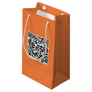 Petit sac personnalisé avec code QR pour la promot