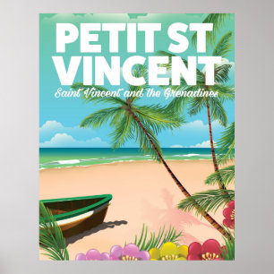Petit Saint Vincent  strand poster
