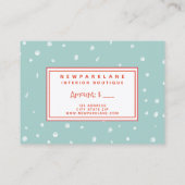 Petit sapin de Noël - Certificat cadeau de Noël (Dos)