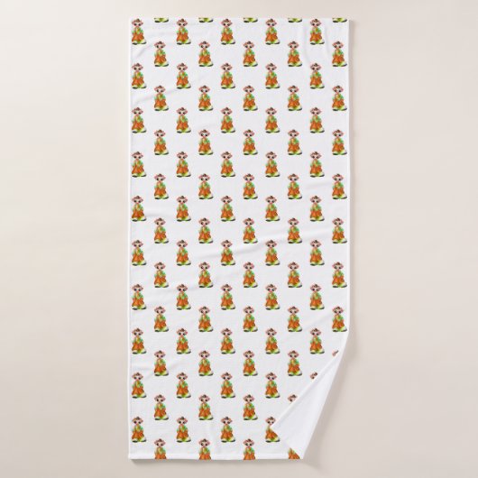 Petit Serviette De Bain Clown (Serviette de bain)