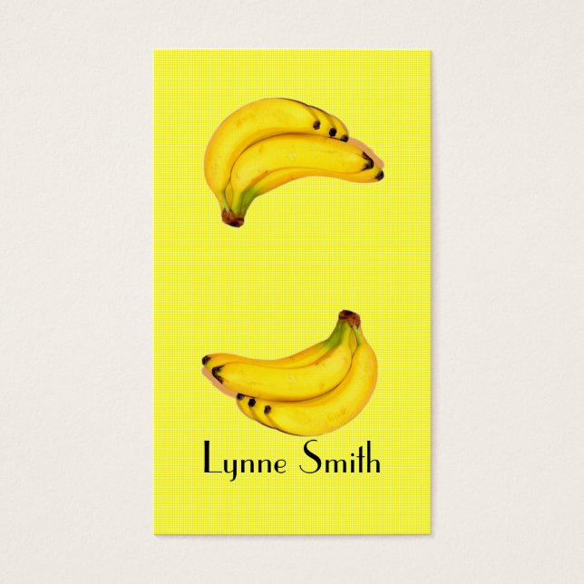 Petit Signet de bananes - ajoutez votre propre aim (Devant)