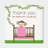 Petit singe dans un aimant de Merci de fille de li (Devant)