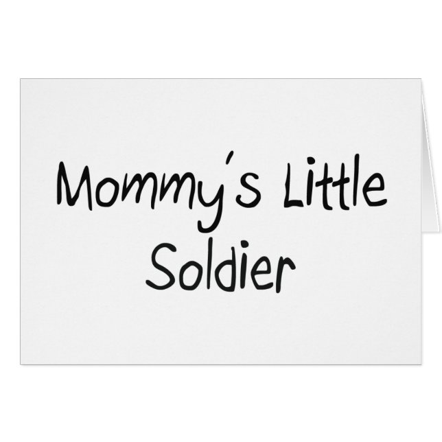 Petit soldat de Mommys (Devant horizontal)