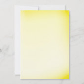 Petit soleil Invitation Anniversaire vous êtes mon (Dos)