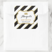 Petit Sticker Princesse, Noir, Parties scintillant (Sac)