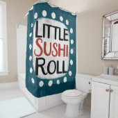 Petit Sushi Roll Douche rideau (En situation)