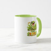 Petit T-Rex Mug à Café Dinosaure Mignon (Devant droit)