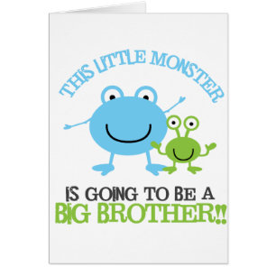 Petit T-shirt de frère de monstre