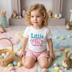 Petit T-Shirt de Pâques Little Miss Cotton Tail po