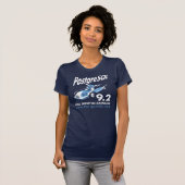 Petit T-shirt de PostgreSQL 9,2 (femmes) (Devant entier)
