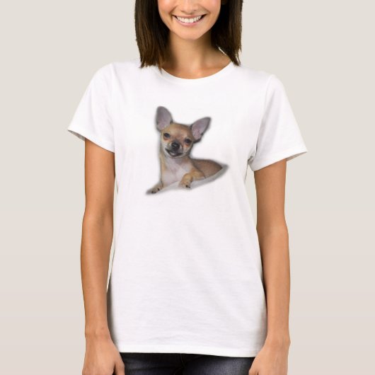 Petit T-shirt mignon de chiwawa (Devant)