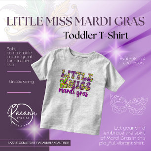 Petit T-shirt Mlle Mardi Gras