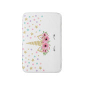 Petit tapis de bain de licorne (Devant (Vertical))