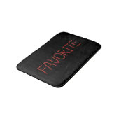 Petit tapis de bain préféré (Angle)