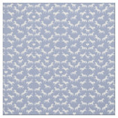 Petit tissu de bleu de chevaux blancs (Échantillon)