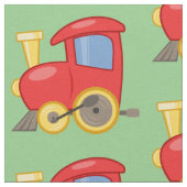 Petit tissu de train rouge (Fermer)