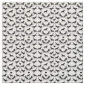 Petit tissu noir de chevaux (Échantillon)