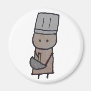 Petit un aimant de boulanger