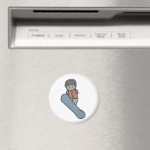 Petit Un aimant de snowboardeur (In Situ (Lave-vaisselle))