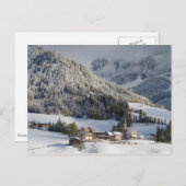 Petit village alpin dans la carte postale (Devant / Derrière)