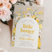 Petite abeille de miel Baby Shower Invitations