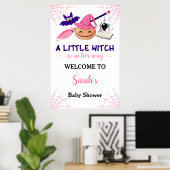 Petite Affiche de bienvenue de Baby shower Citroui (Bureau à domicile)