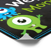 Petite Affiche de bienvenue Monster (Coin)