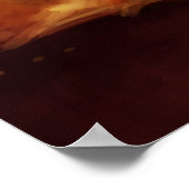 Petite affiche de peinture Regret (Coin)