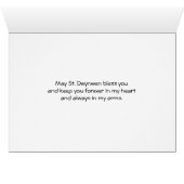 Petite amie Saint Dwynwen's Day Heart Knots (Intérieur Horizontal (Bas))