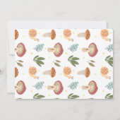 Petite Baby shower de champignons Invitation (Dos)