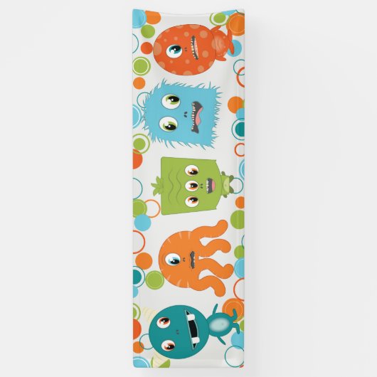 Petite bannière de monstres (Vertical)