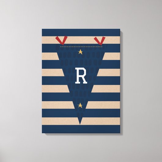 Petite bannière étoile toile imprimée (Recto)