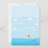 Petite Barque Rouge Invitation (Dos)