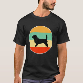 Petite Basset Griffon Vendeen Shirt, Dog Mom Love- T-shirt