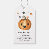 Petite Bébé Halloween Étiquette de Faveur de Baby (Devant)