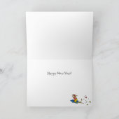 Petite bonne année de Rocket - carte de voeux (Intérieur)